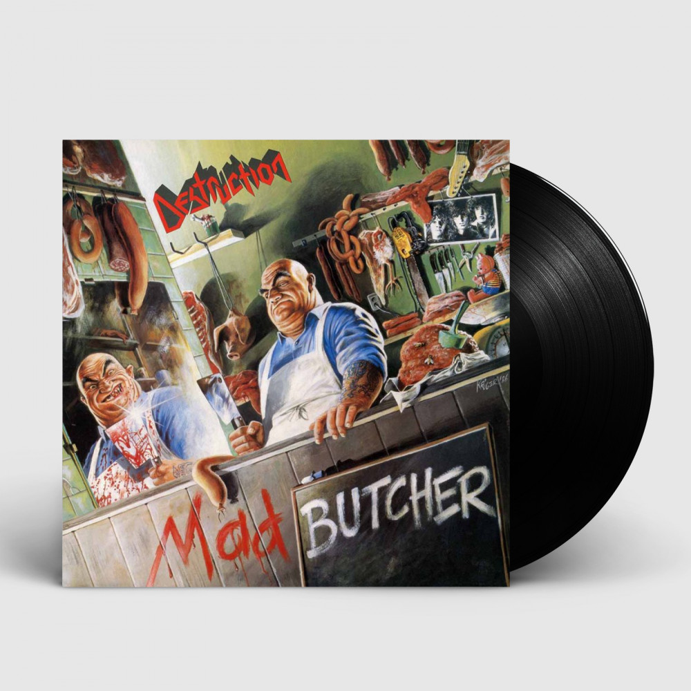 DESTRUCTION - Mad Butcher · BLACK MLP (Thrash Metal Vinyl)