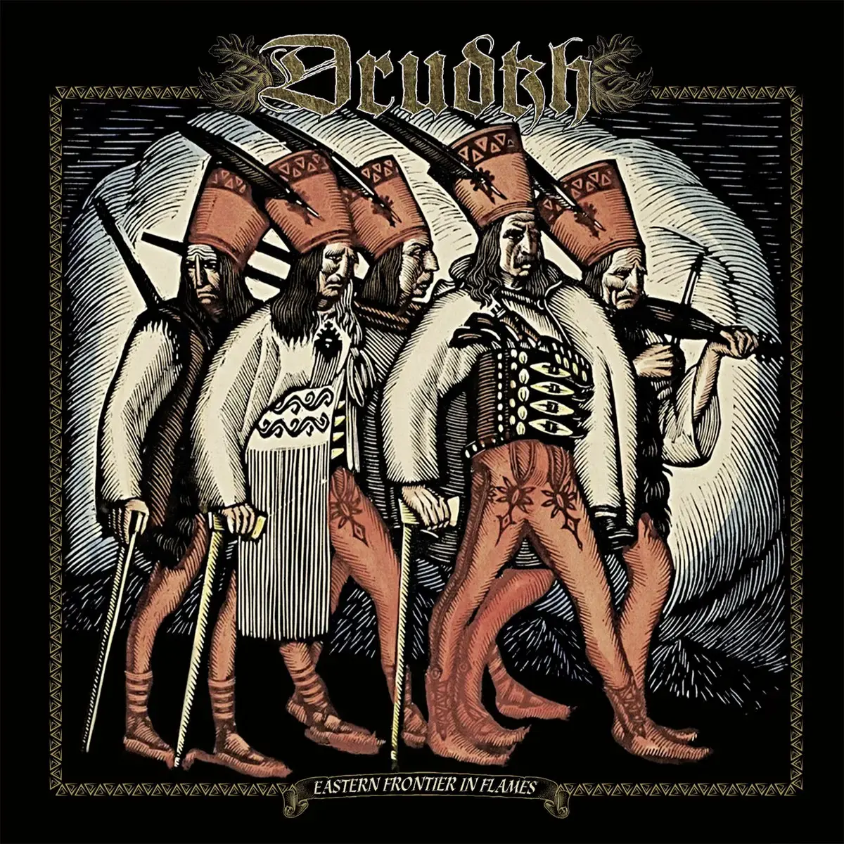 DRUDKH - Eastern Frontier In Flames · BLUE LP 1