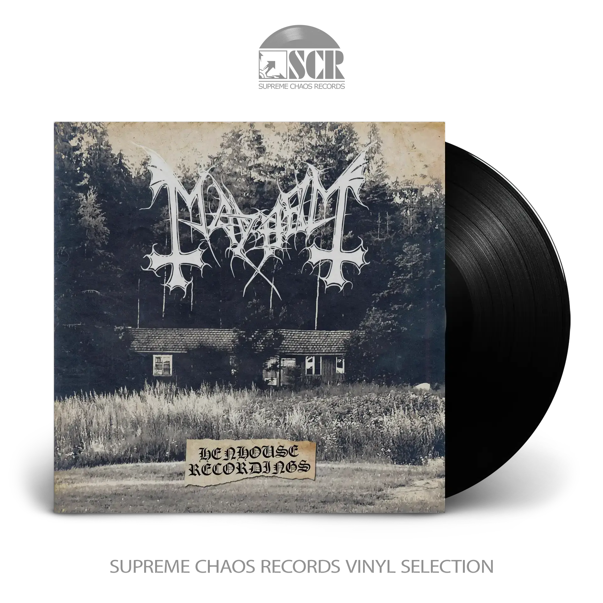 MAYHEM · Henhouse Recordings | BLACK LP MAYHEM · Henhouse Recordings | BLACK LP (Black Metal Vinyl)