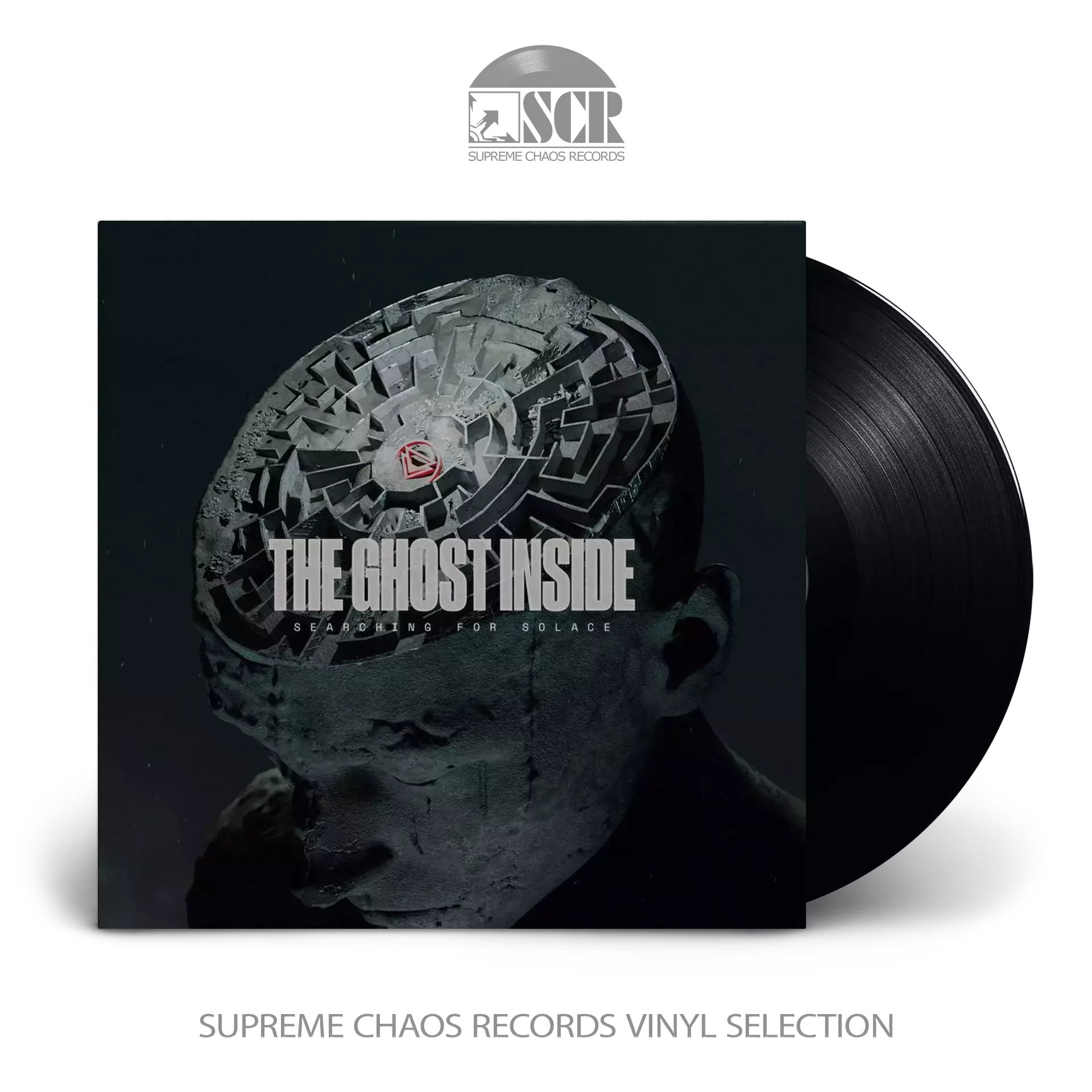 THE GHOST INSIDE · Searching For Solace | BLACK LP THE GHOST INSIDE · Searching For Solace | BLACK LP (Metalcore Vinyl)