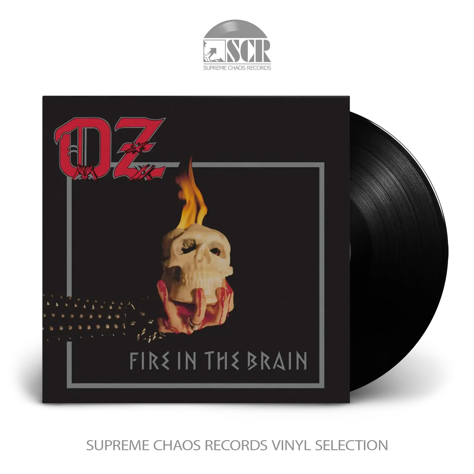OZ - Fire in the Brain · BLACK LP OZ - Fire in the Brain · BLACK LP (Heavy Metal Vinyl)