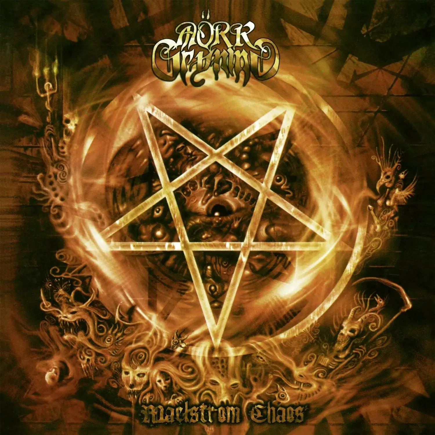 MÖRK GRYNING · Maelstrom Chaos | BLACK LP (Black Metal Vinyl) · Picture 1