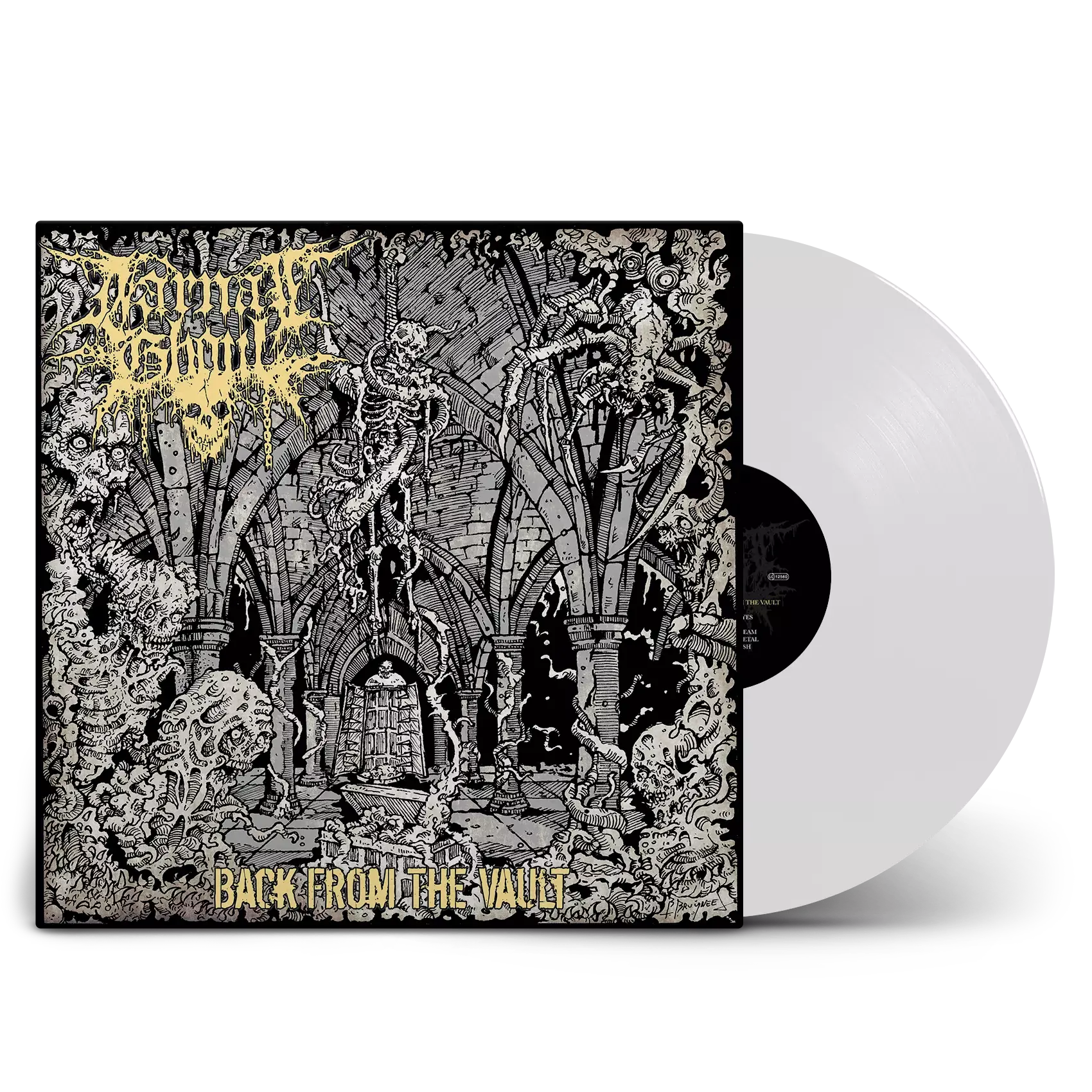 CARNAL GHOUL - Back From The Vault · WHITE LP