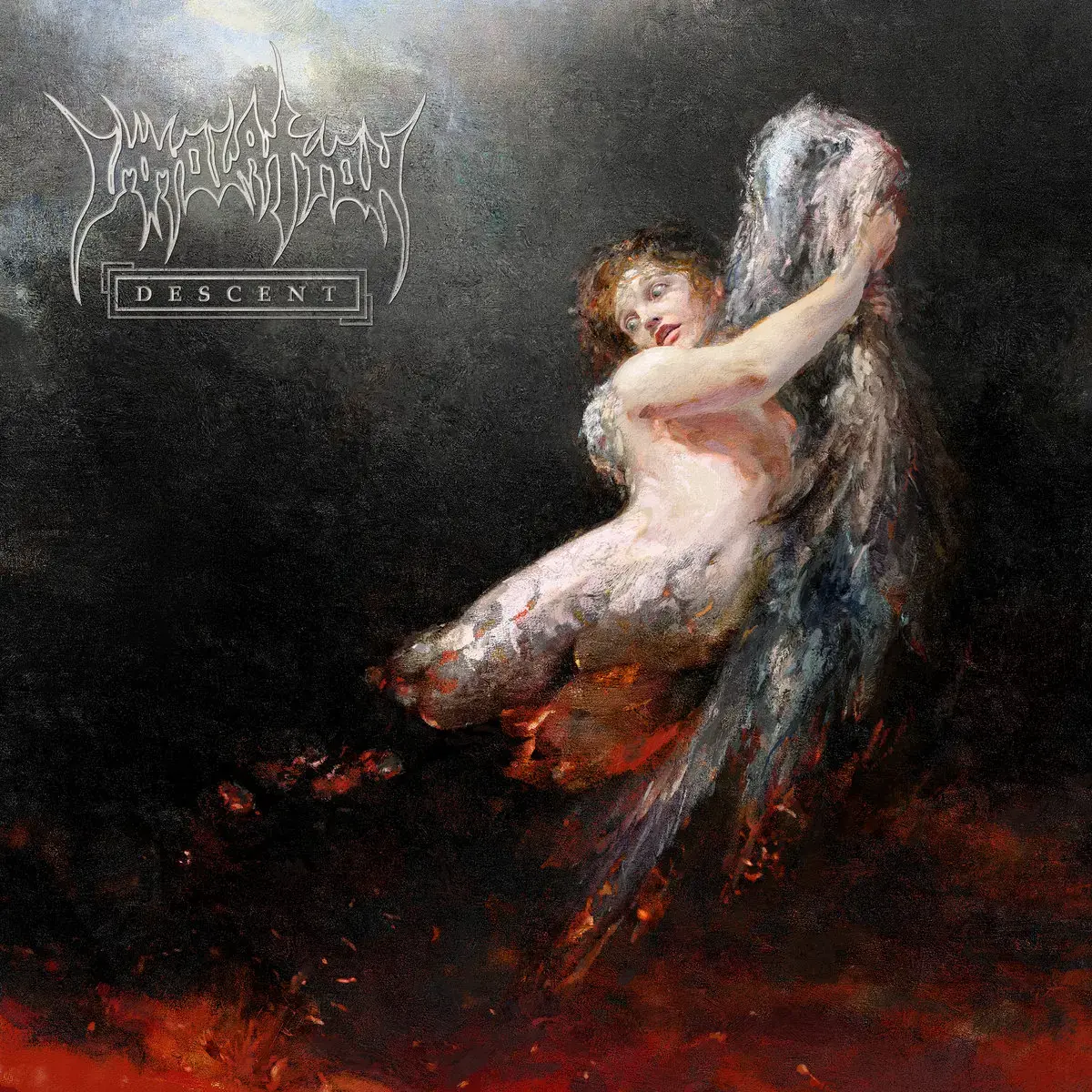 IMMOLATION · Descent | OXBLOOD LP (Death Metal Vinyl) · Picture 1