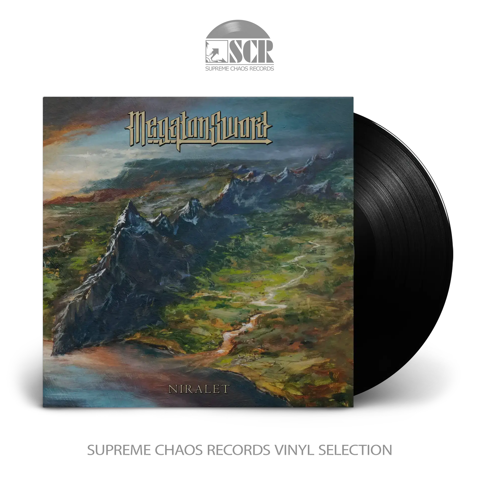 MEGATON SWORD · Niralet | BLACK LP (Heavy Metal/Epic Metal Vinyl)