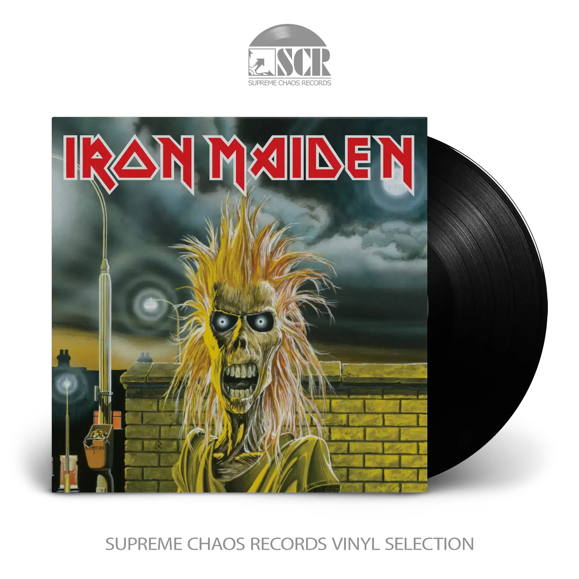 IRON MAIDEN · Iron Maiden | BLACK LP IRON MAIDEN · Iron Maiden | BLACK LP (Heavy Metal Vinyl)
