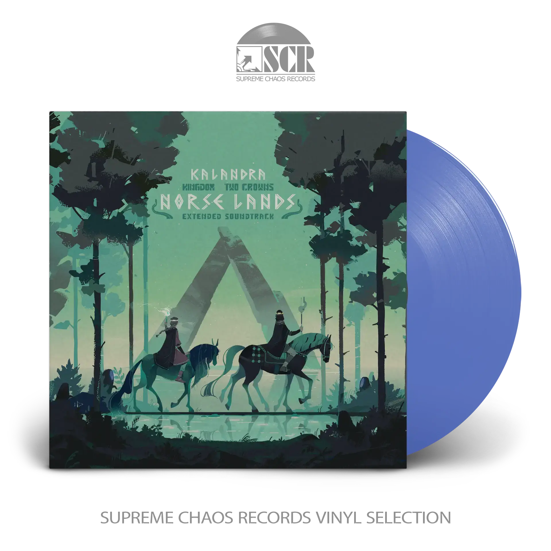 KALANDRA - Kingdom Two Crowns Norse Lands Extended Soundtrack · SEA BLUE LP (Folk/Soundtrack Vinyl)