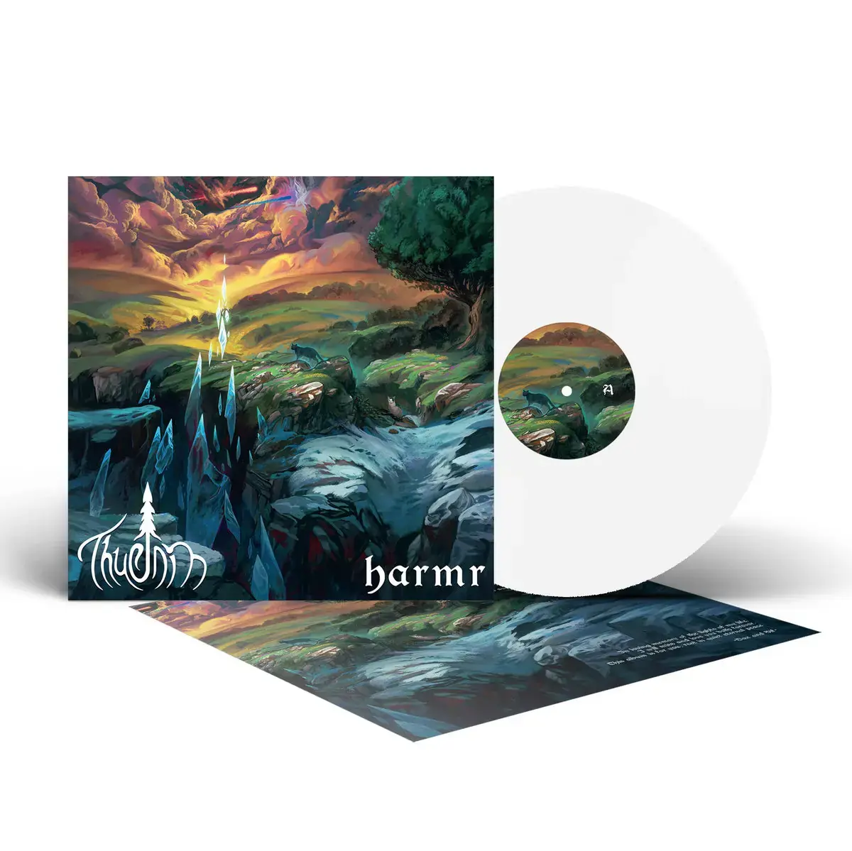 THURNIN - Harmr · WHITE LP (Ambient/Folk Vinyl) · Picture 2