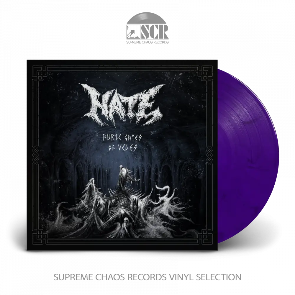 HATE - Auric Gates Of Veles · PURPLE MARBLED LP