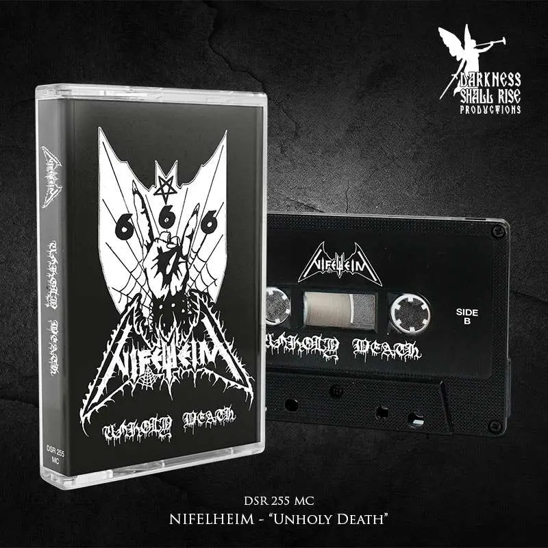 NIFELHEIM · Unholy Death | BLACK TAPE (Black Metal/Thrash Metal Tapes)