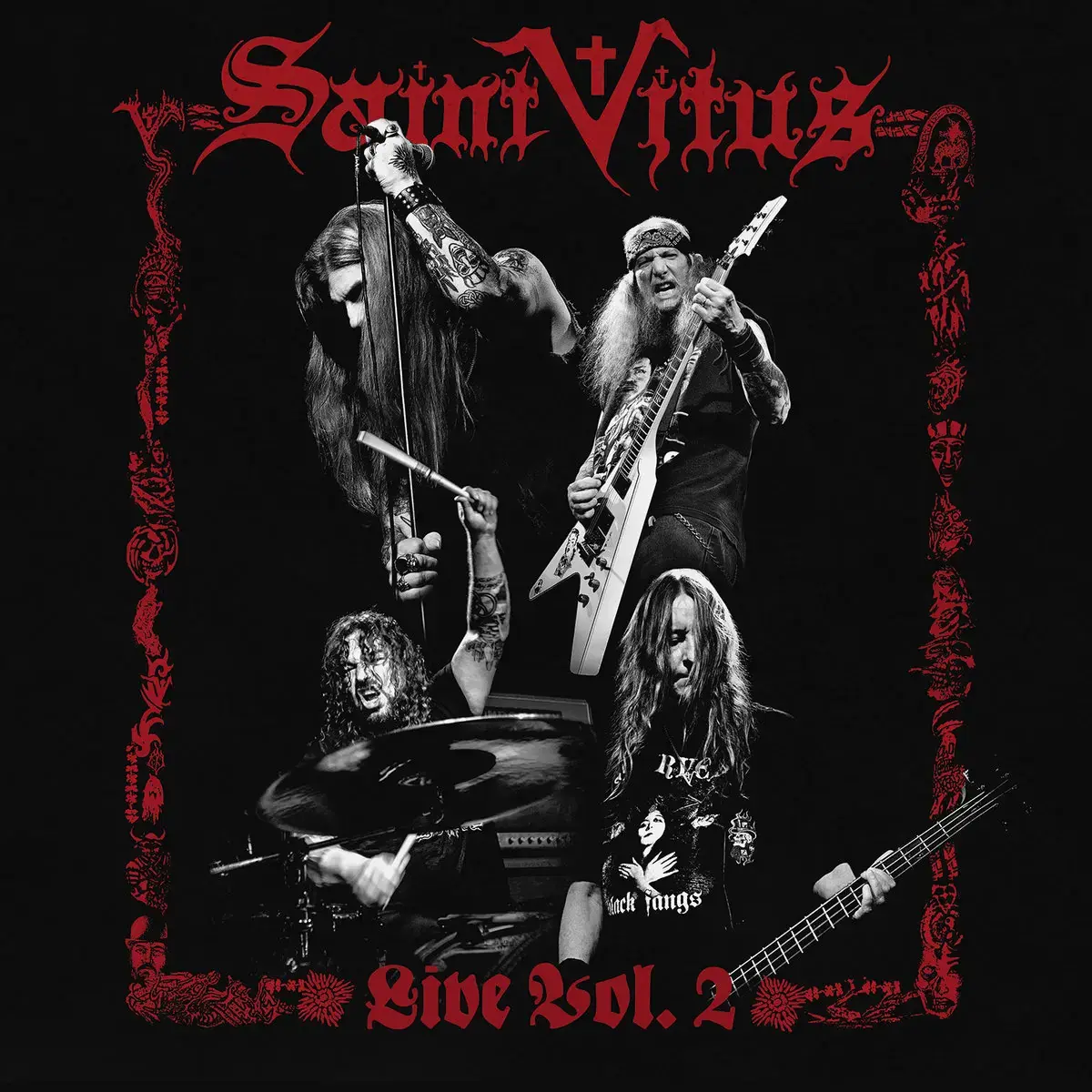SAINT VITUS · Live Vol. 2 | WHITE 2LP · Picture 1 SAINT VITUS · Live Vol. 2 | WHITE 2LP (Doom Metal Vinyl) · Picture 1