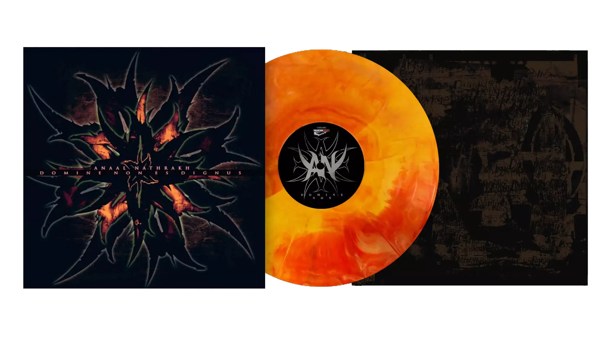 ANAAL NATHRAKH - Domine Non Es Dignus · ORANGE MARBLED LP