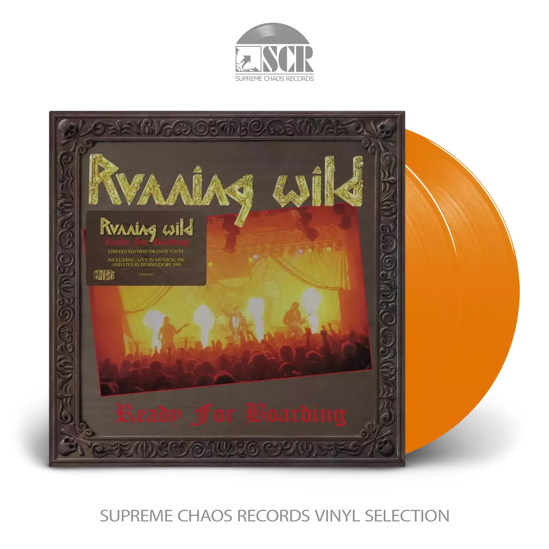 RUNNING WILD - Ready For Boarding · ORANGE DLP RUNNING WILD - Ready For Boarding · ORANGE DLP (Heavy Metal Vinyl)