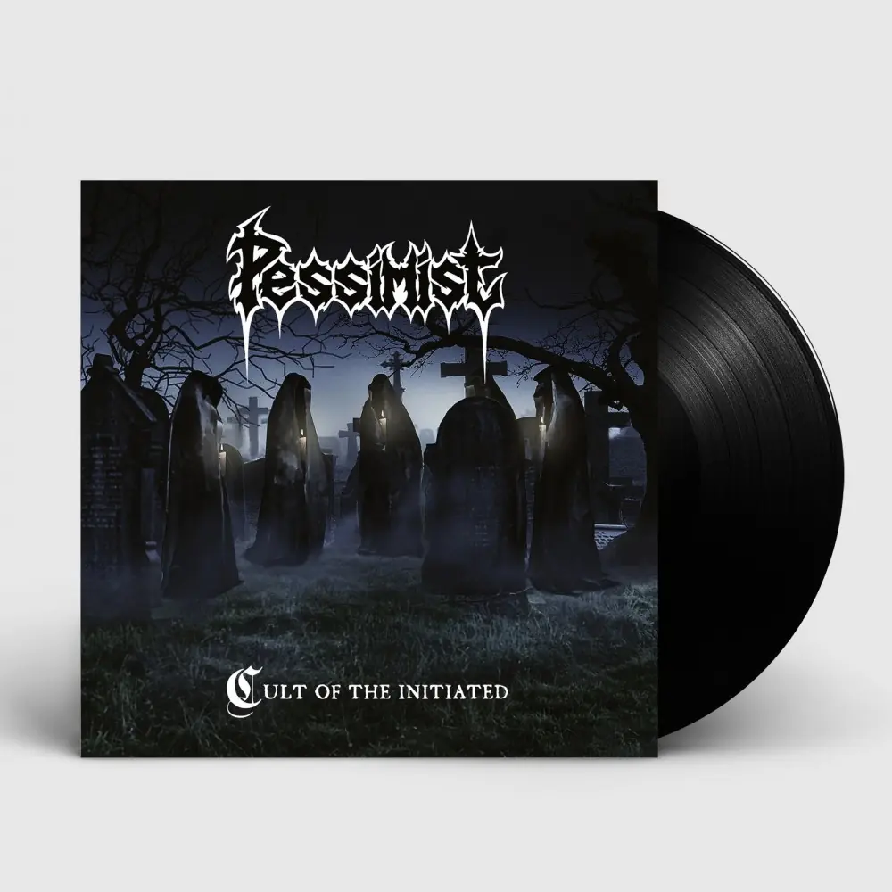 PESSIMIST - Cult Of The Initiated · BLACK LP PESSIMIST - Cult Of The Initiated · BLACK LP (Death Metal Vinyl)