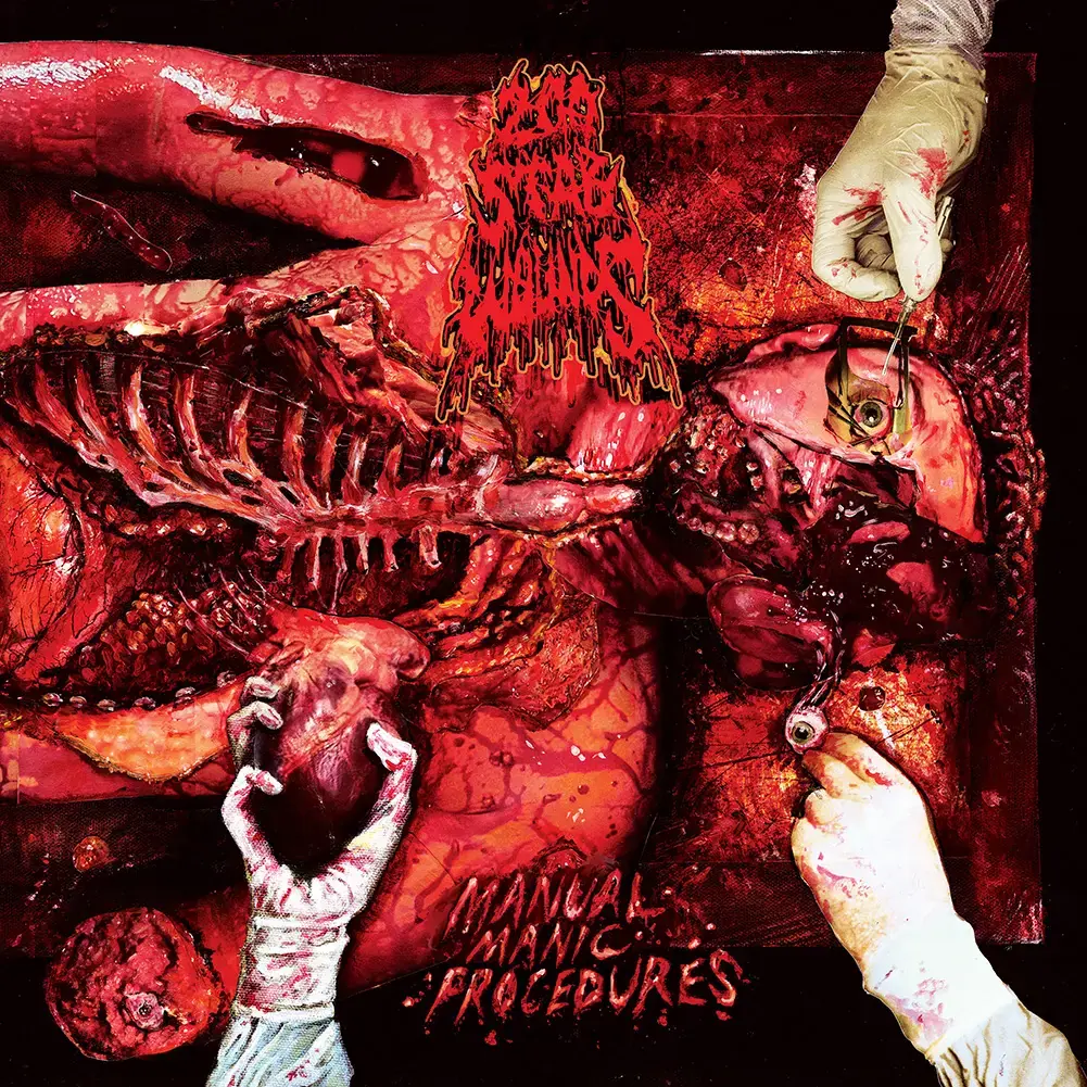 200 STAB WOUNDS · Manual Manic Procedures | SMOKE LP · Picture 1 200 STAB WOUNDS · Manual Manic Procedures | SMOKE LP (Death Metal Vinyl) · Picture 1