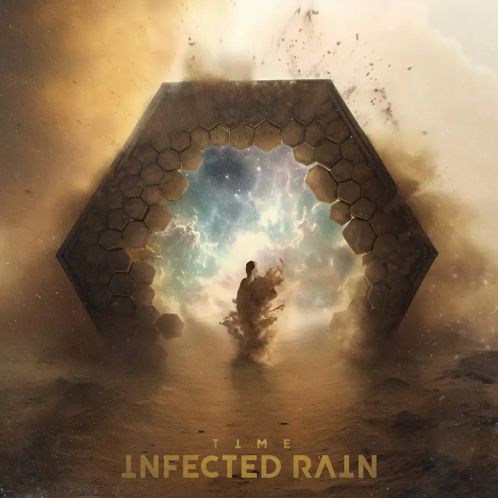 INFECTED RAIN - Time · AQUAMARINE LP (Progressive Metal Vinyl) · Bild 1