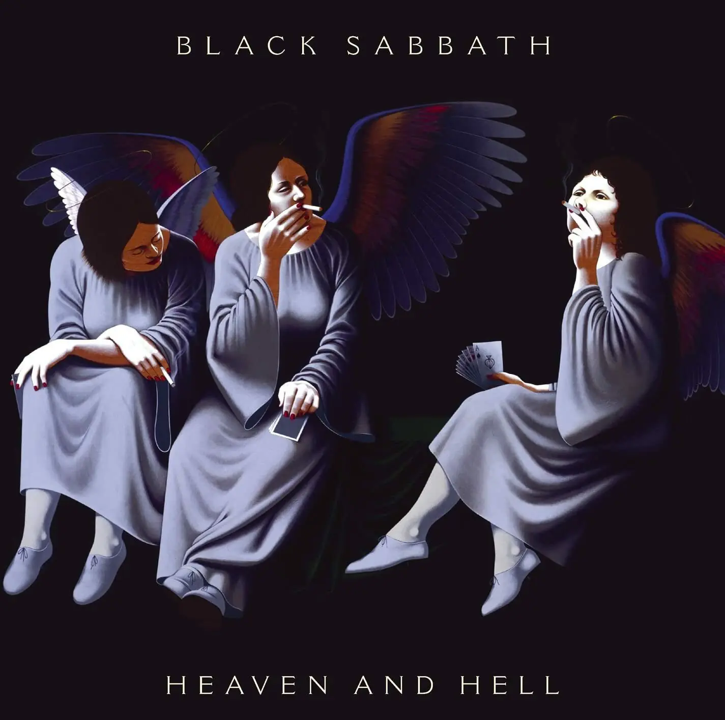 BLACK SABBATH - Heaven And Hell · BLACK DLP 1