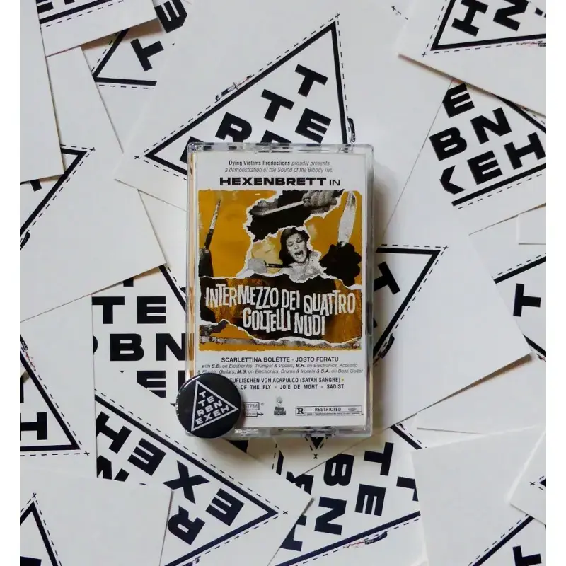 HEXENBRETT · Intermezzo dei quattro coltelli nudi | WHITE TAPE HEXENBRETT · Intermezzo dei quattro coltelli nudi | WHITE TAPE (Heavy Metal/Occult Rock Tapes)