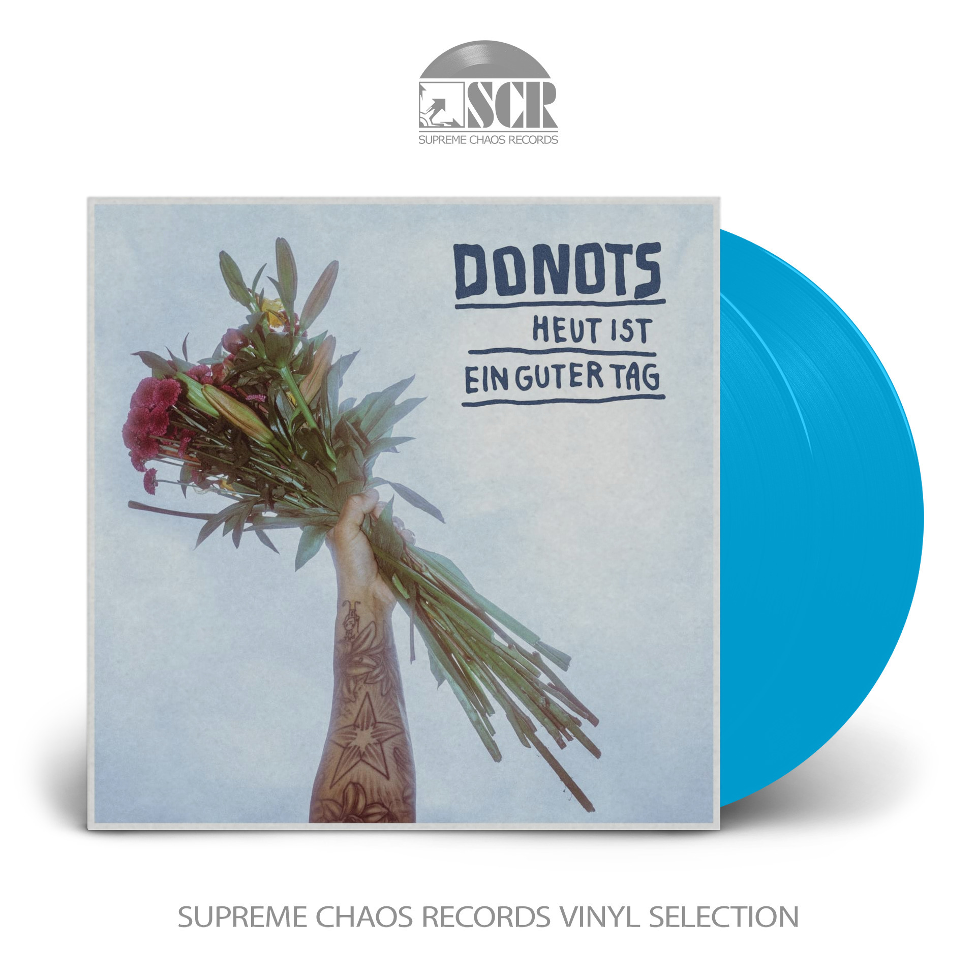 DONOTS · Heut Ist Ein Guter Tag | TRANSPARENT LIGHT BLUE DLP (Alternative Rock Vinyl)