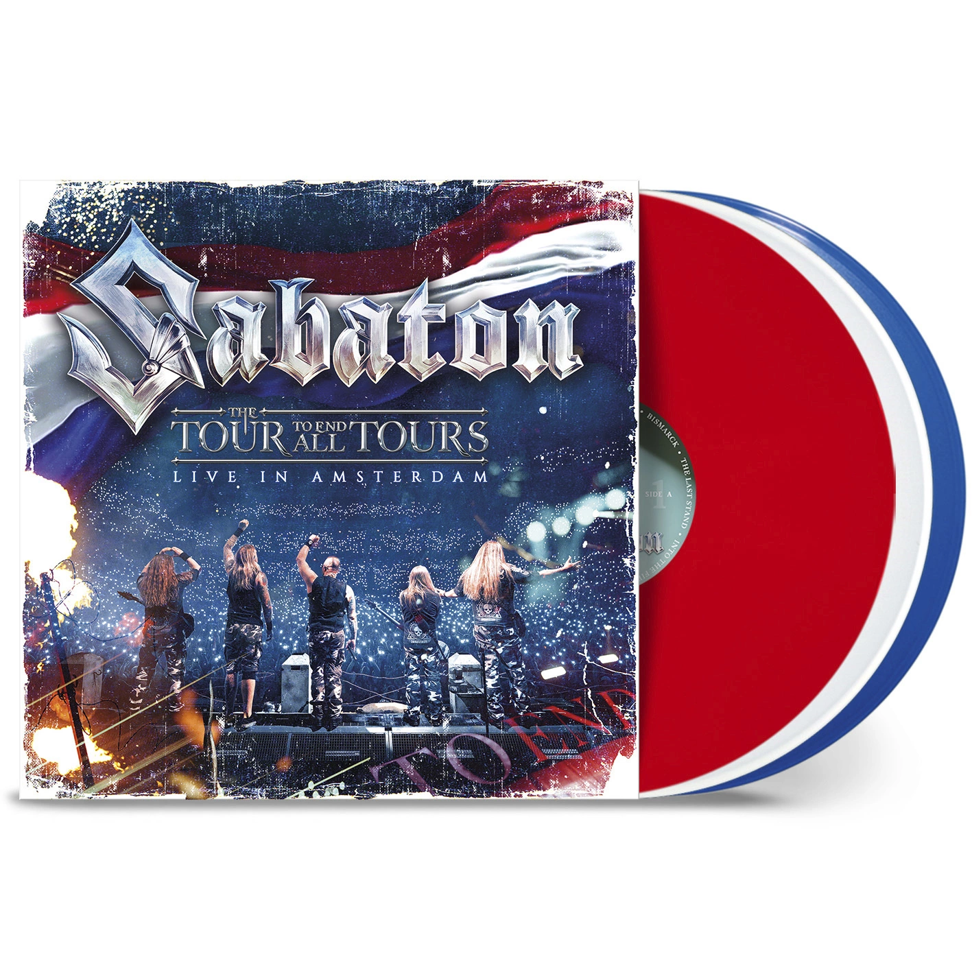 SABATON - The Tour To End All Tours - Live in Amsterdam [WHITE/BLUE/RED 3LP]