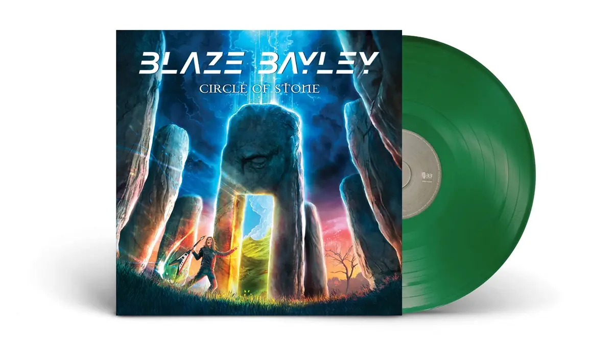BLAZE BAYLEY · Circle Of Stone | COLOURED LP BLAZE BAYLEY · Circle Of Stone | COLOURED LP (Heavy Metal Vinyl)