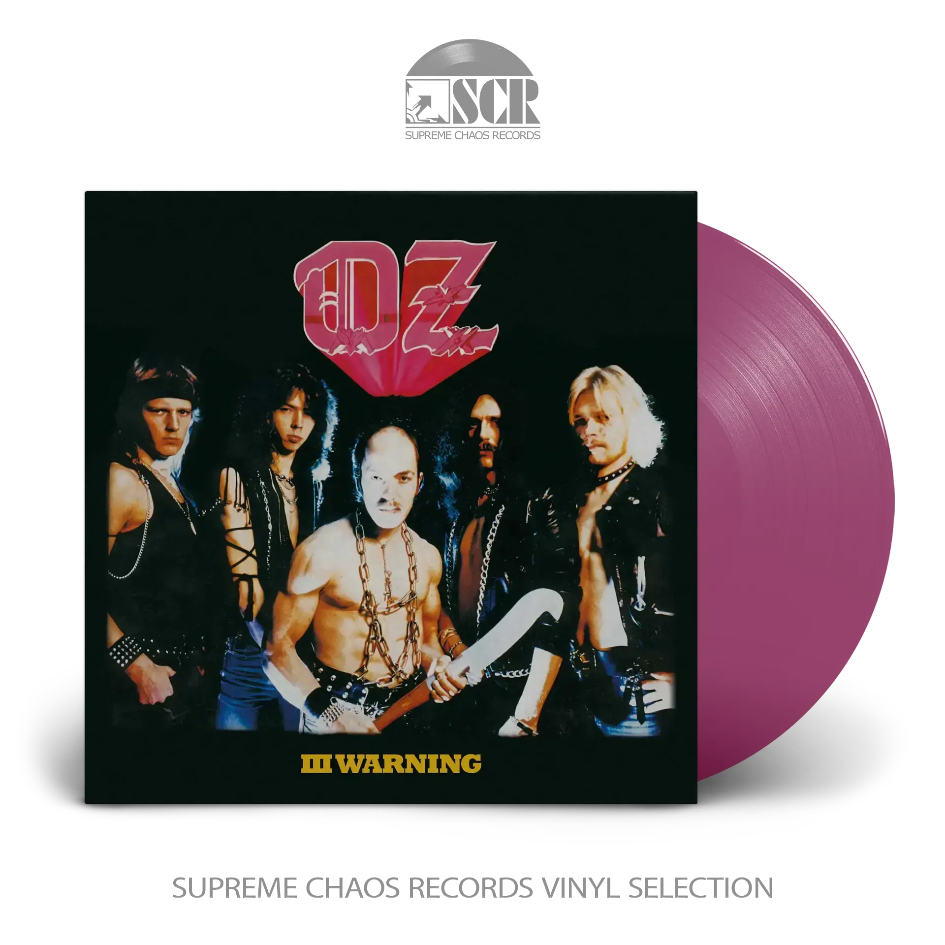 OZ · III Warning | MAGENTA LP (Heavy Metal Vinyl)