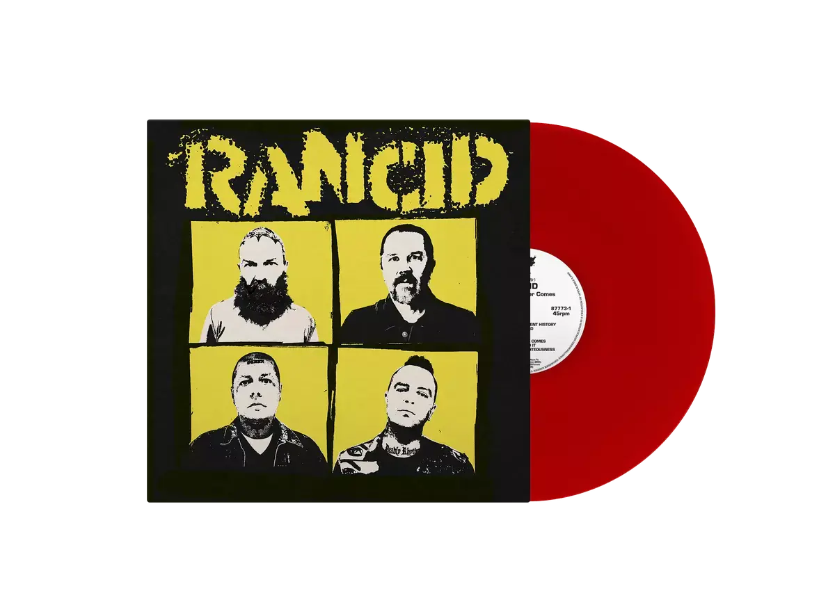 RANCID - Tomorrow Never Comes · BLOOD RED LP