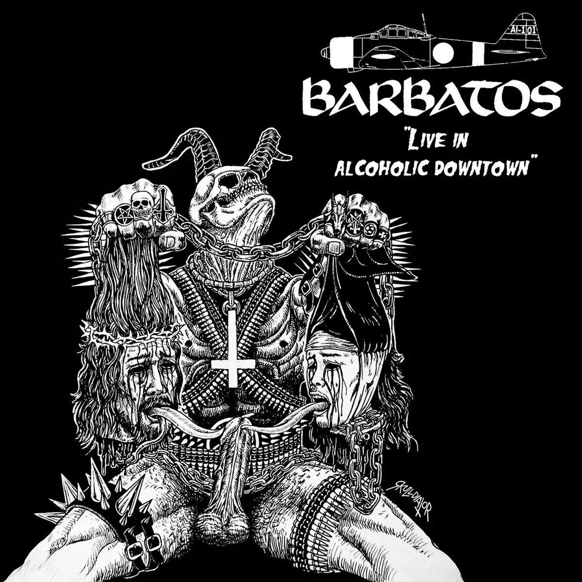 BARBATOS - Live In Alcoholic Downtown · CD