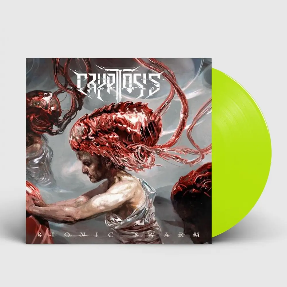CRYPTOSIS - Bionic Swarm [NEON YELLOW] · LP (Death Metal Vinyl)