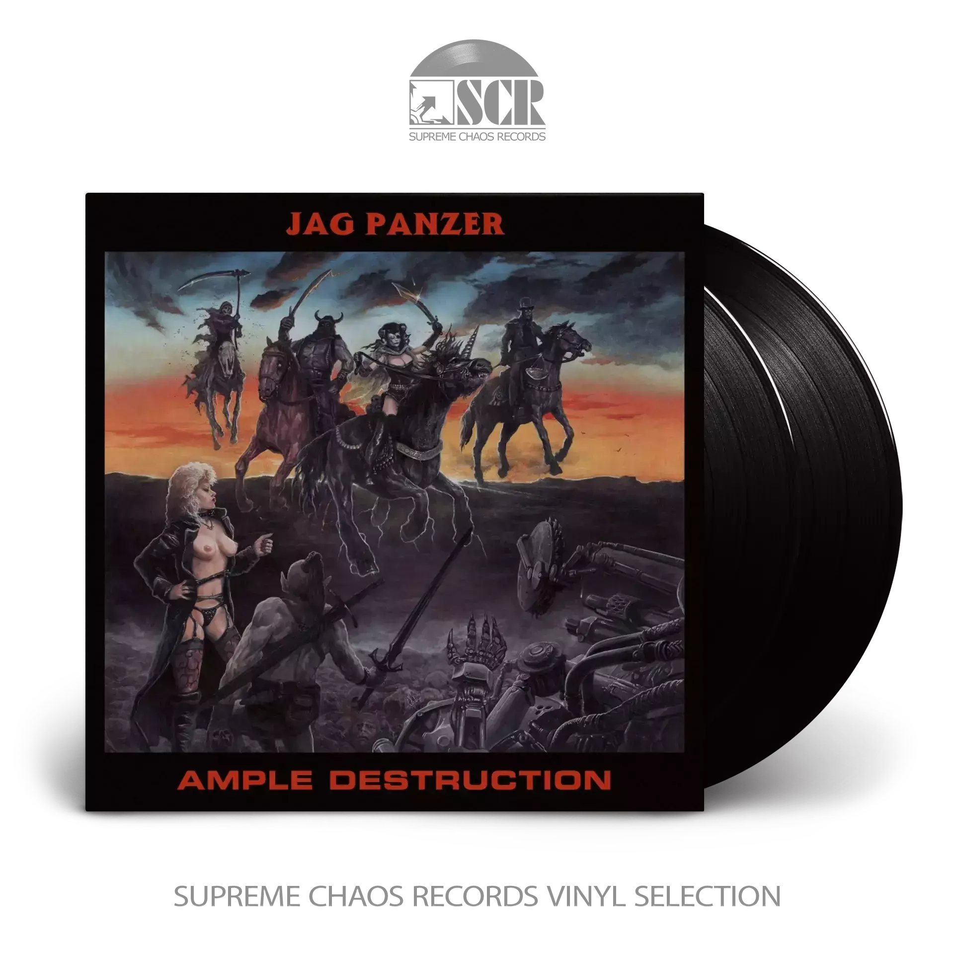 JAG PANZER · Ample Destruction | BLACK DLP JAG PANZER · Ample Destruction | BLACK DLP (Heavy Metal Vinyl)
