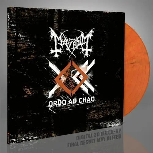 MAYHEM - Ordo Ad Chao · YELLOW/RED LP