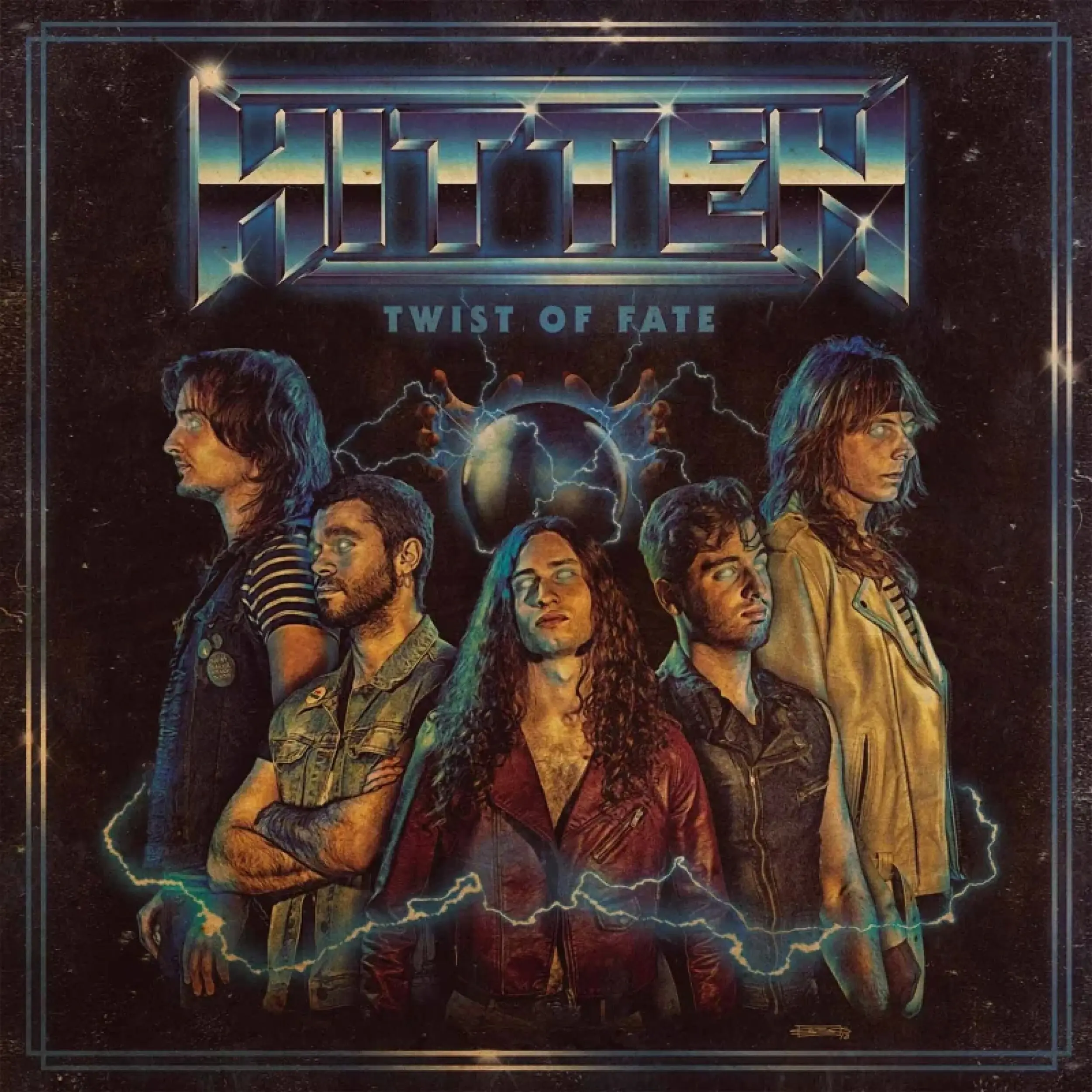 HITTEN - Twist Of Fate · GALAXY LP (Heavy Metal Vinyl) · Picture 1