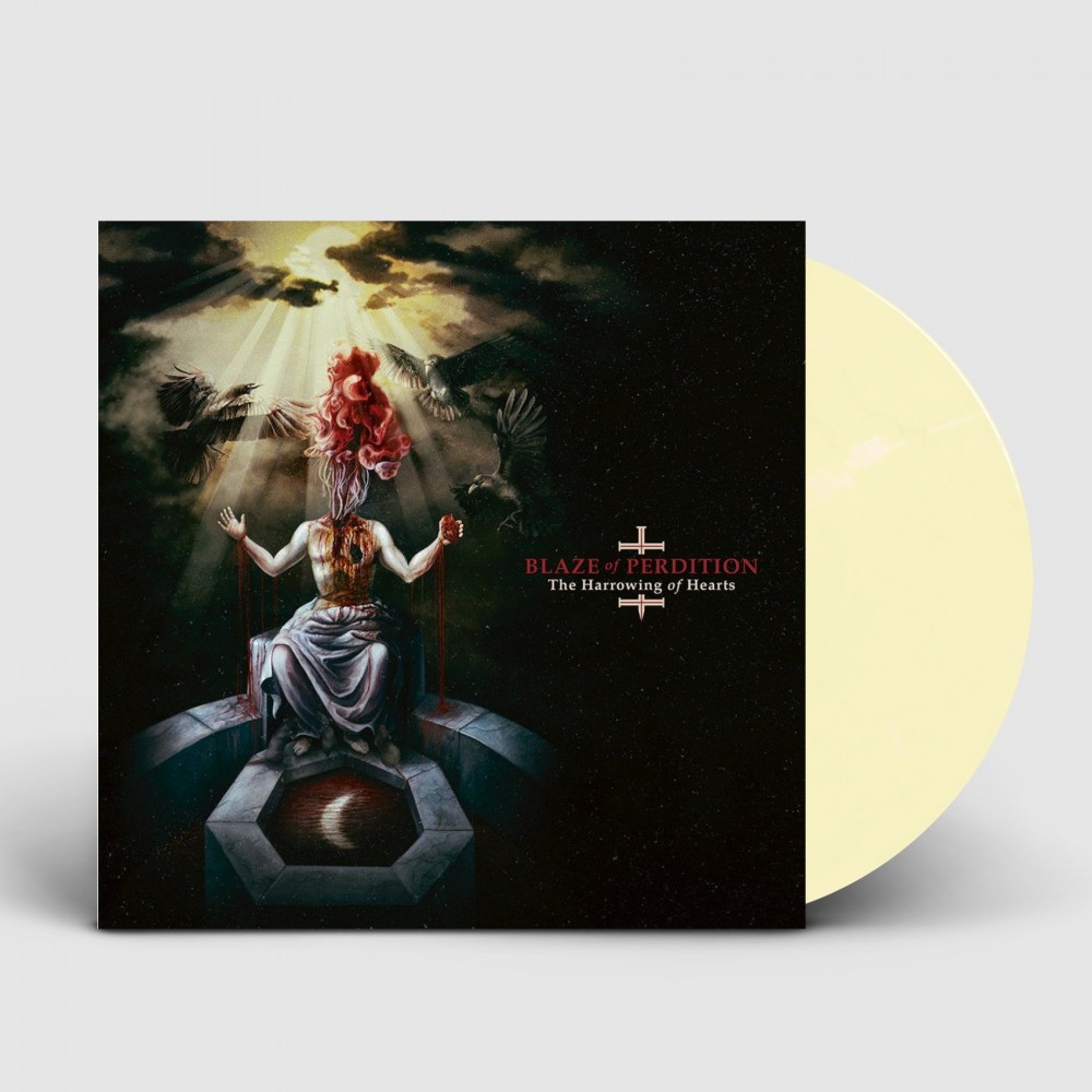 BLAZE OF PERDITION · The Harrowing Of Hearts | PALE LP BLAZE OF PERDITION · The Harrowing Of Hearts | PALE LP (Black Metal Vinyl)