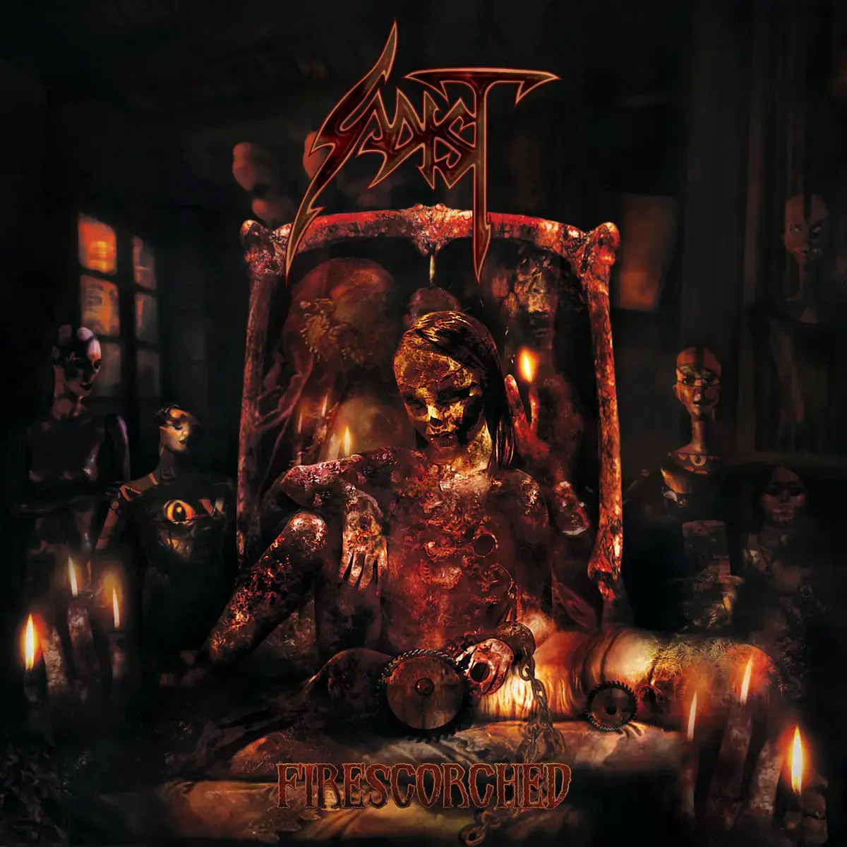 SADIST - Firescorched · CD (Technical Death Metal/Progressive Metal CDs)