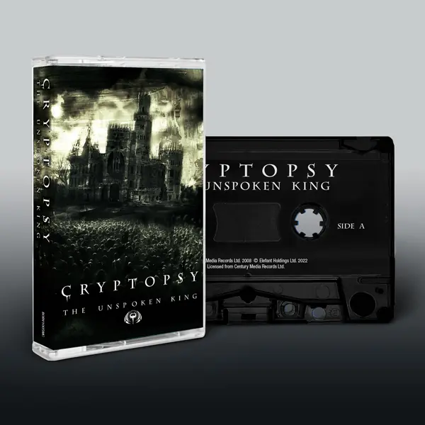 CRYPTOPSY - The Unspoken King · BLACK TAPE (Death Metal Tapes)