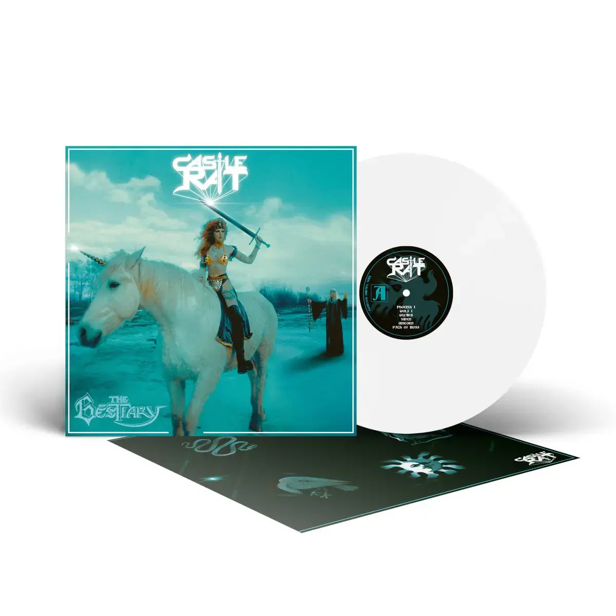 CASTLE RAT - The Bestiary · WHITE LP · Picture 2 CASTLE RAT - The Bestiary · WHITE LP (Heavy Metal Vinyl) · Picture 2