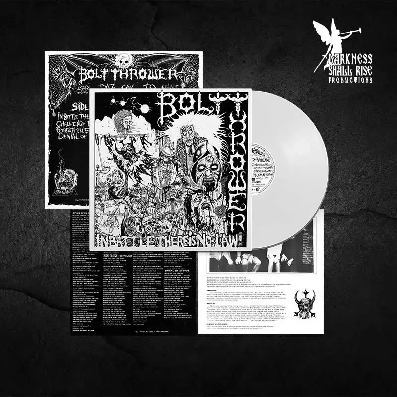 BOLT THROWER - In Battle There Is No Law! (Re-Release) · WHITE LP · Picture 2 BOLT THROWER - In Battle There Is No Law! (Re-Release) · WHITE LP (Death Metal Vinyl) · Picture 2