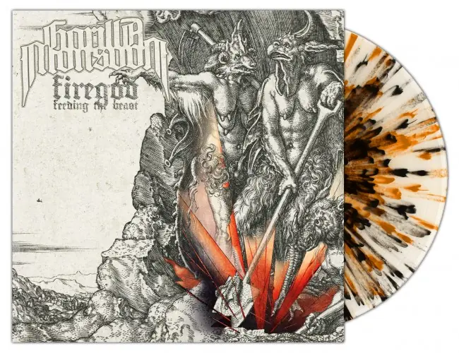 GORILLA MONSOON - Firegod - Feeding The Beast · SPLATTER LP