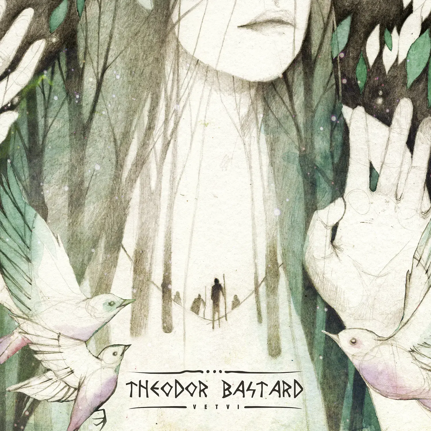 THEODOR BASTARD · Vetvi | CLEAR 2LP (Folk Vinyl) · Picture 1
