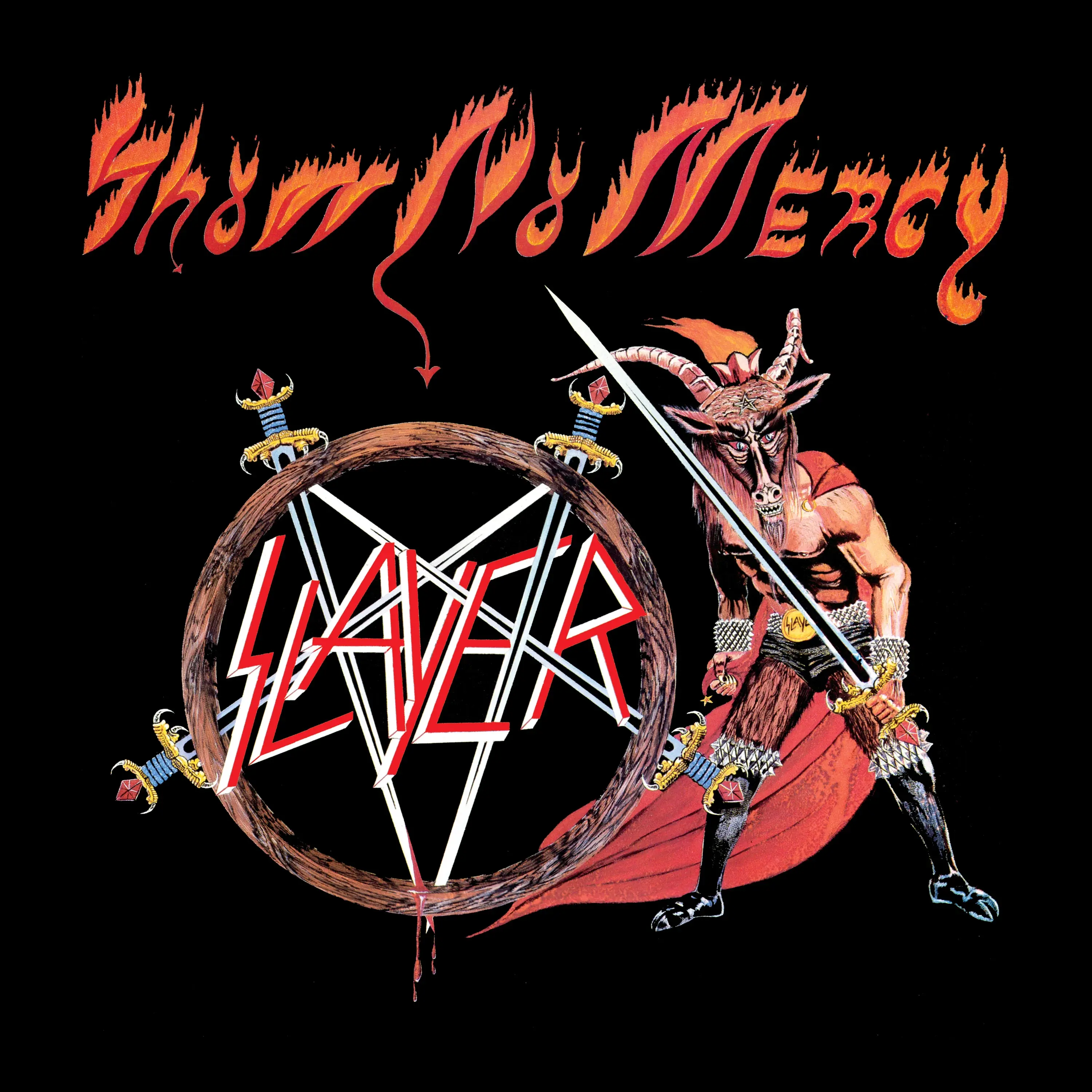 SLAYER - Show No Mercy · BLACK LP 1