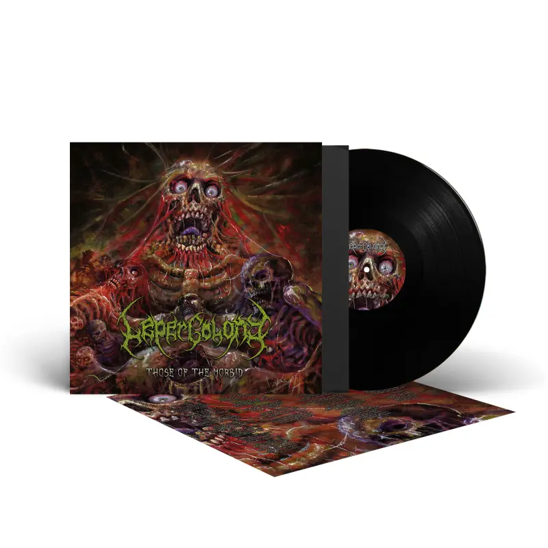 LEPER COLONY - Those Of The Morbid · BLACK LP