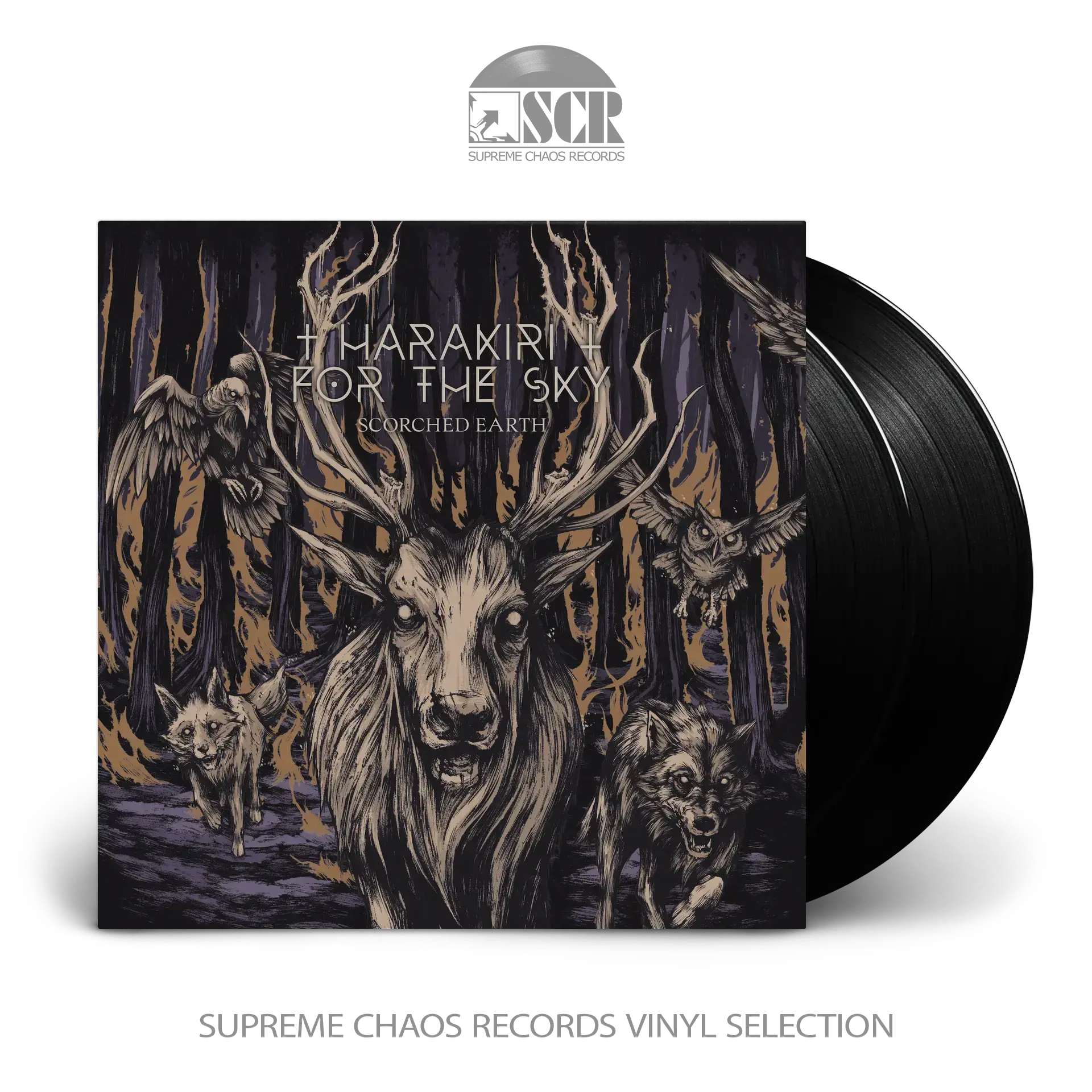 HARAKIRI FOR THE SKY - Scorched Earth · BLACK 2LP HARAKIRI FOR THE SKY - Scorched Earth · BLACK 2LP (Black Metal/Post Metal Vinyl)