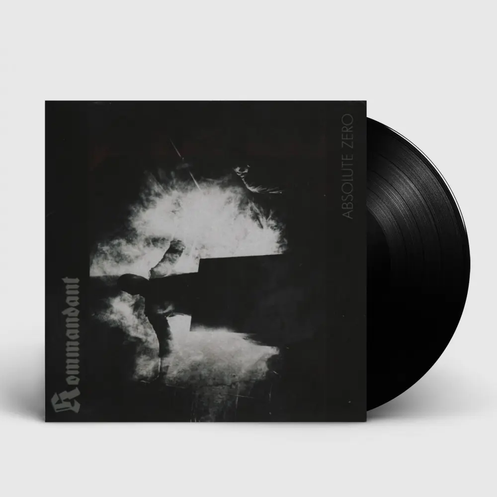 KOMMANDANT / ABSENTIA LUNAE - Split · BLACK 7" EP