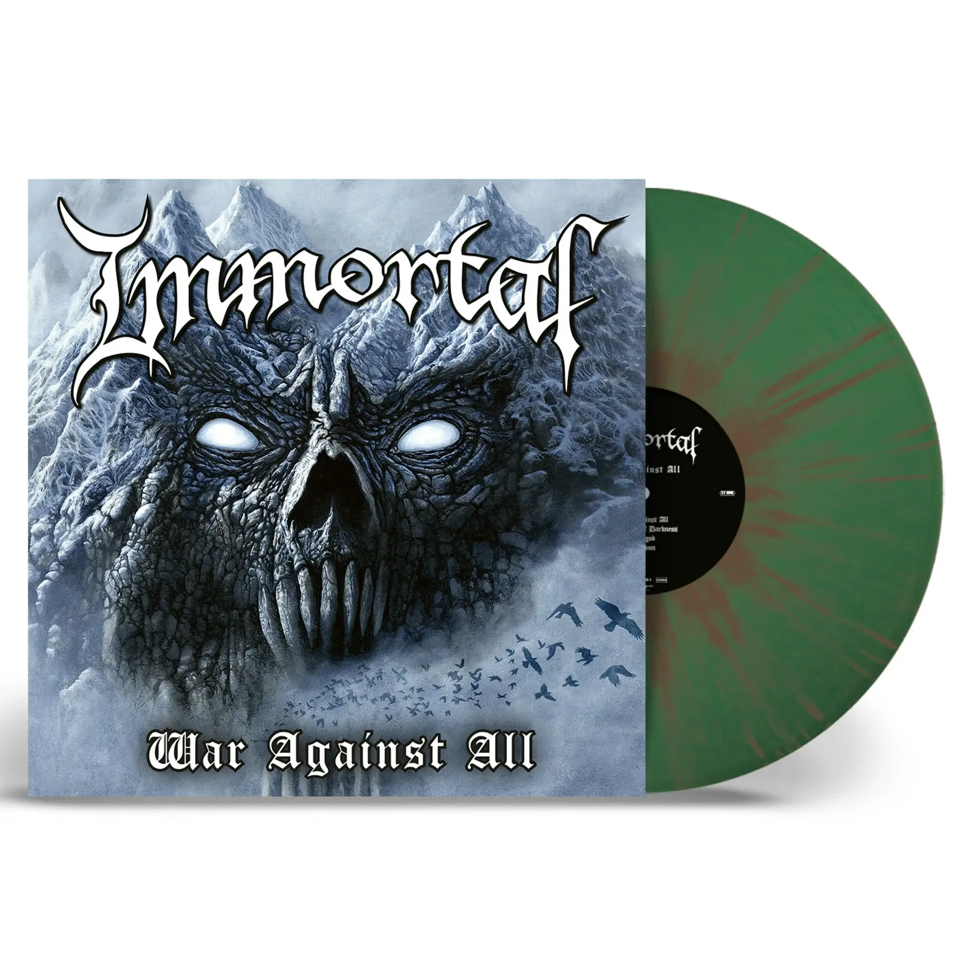 IMMORTAL - War Against All · LEAF GREEN/MINK SPLATTER LP