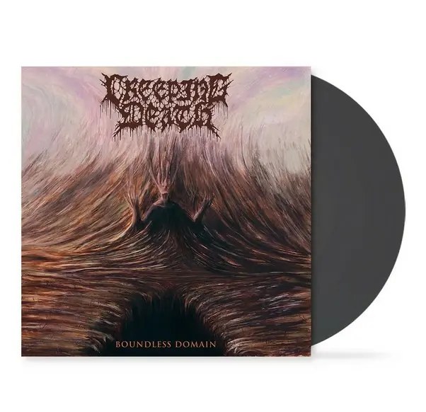 CREEPING DEATH · Boundless Domain | TRANSLUCENT BLACK ICE LP (Death Metal Vinyl)