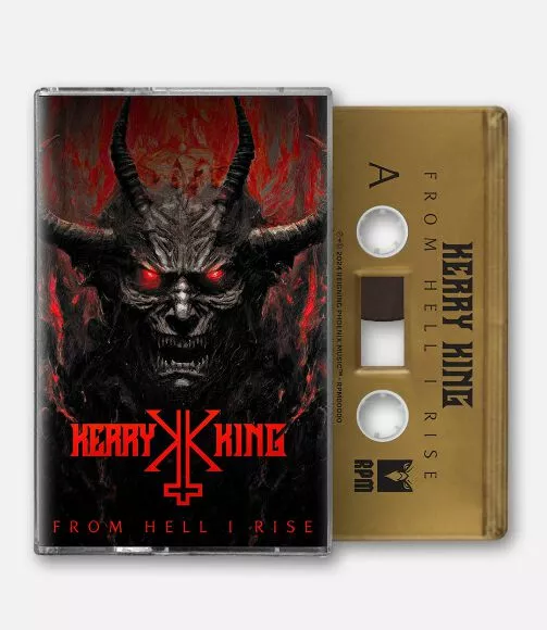 KERRY KING - From Hell I Rise · GOLDEN TAPE KERRY KING - From Hell I Rise · GOLDEN TAPE (Thrash Metal Tapes)