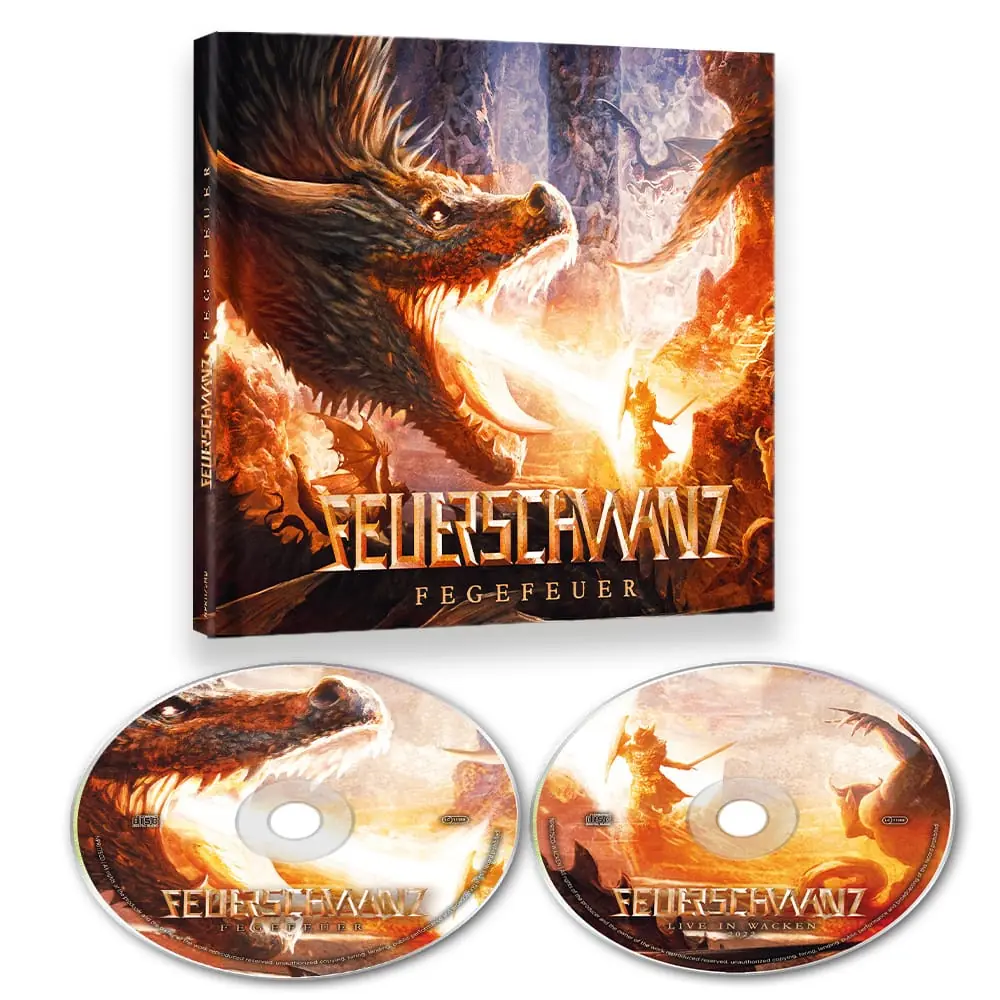 FEUERSCHWANZ · Fegefeuer | MEDIABOOK DCD FEUERSCHWANZ · Fegefeuer | MEDIABOOK DCD (Medieval Rock CDs)