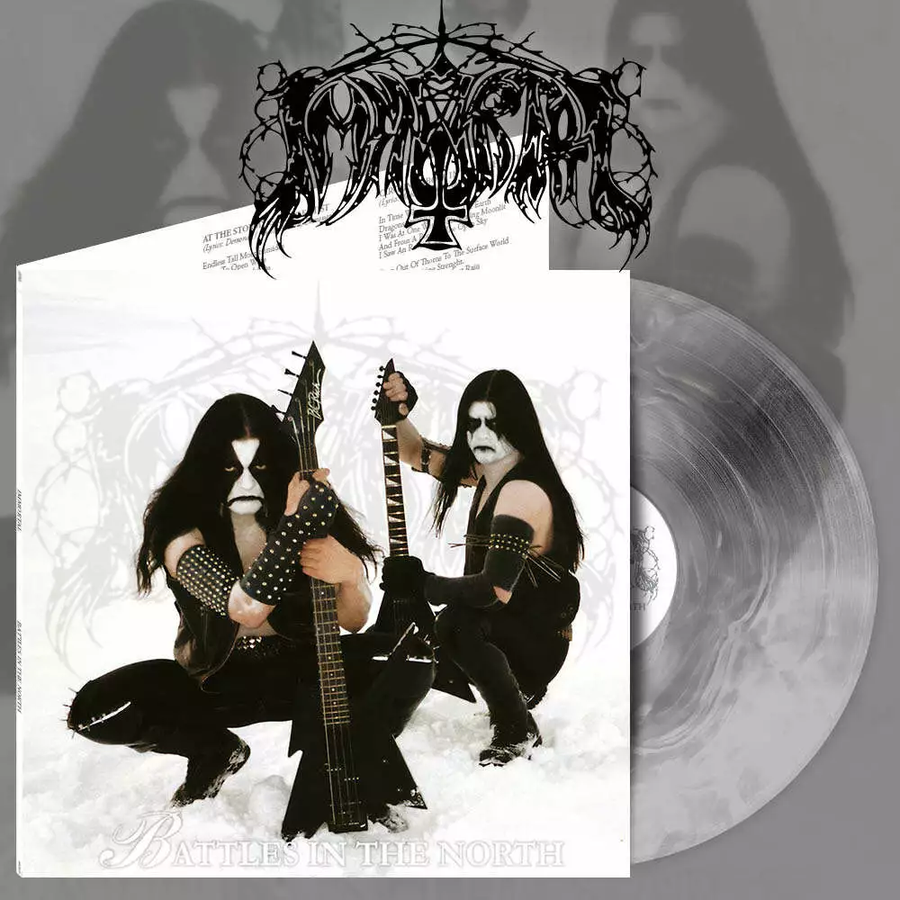 IMMORTAL - Battles In The North [WHITE GALAXY LP]