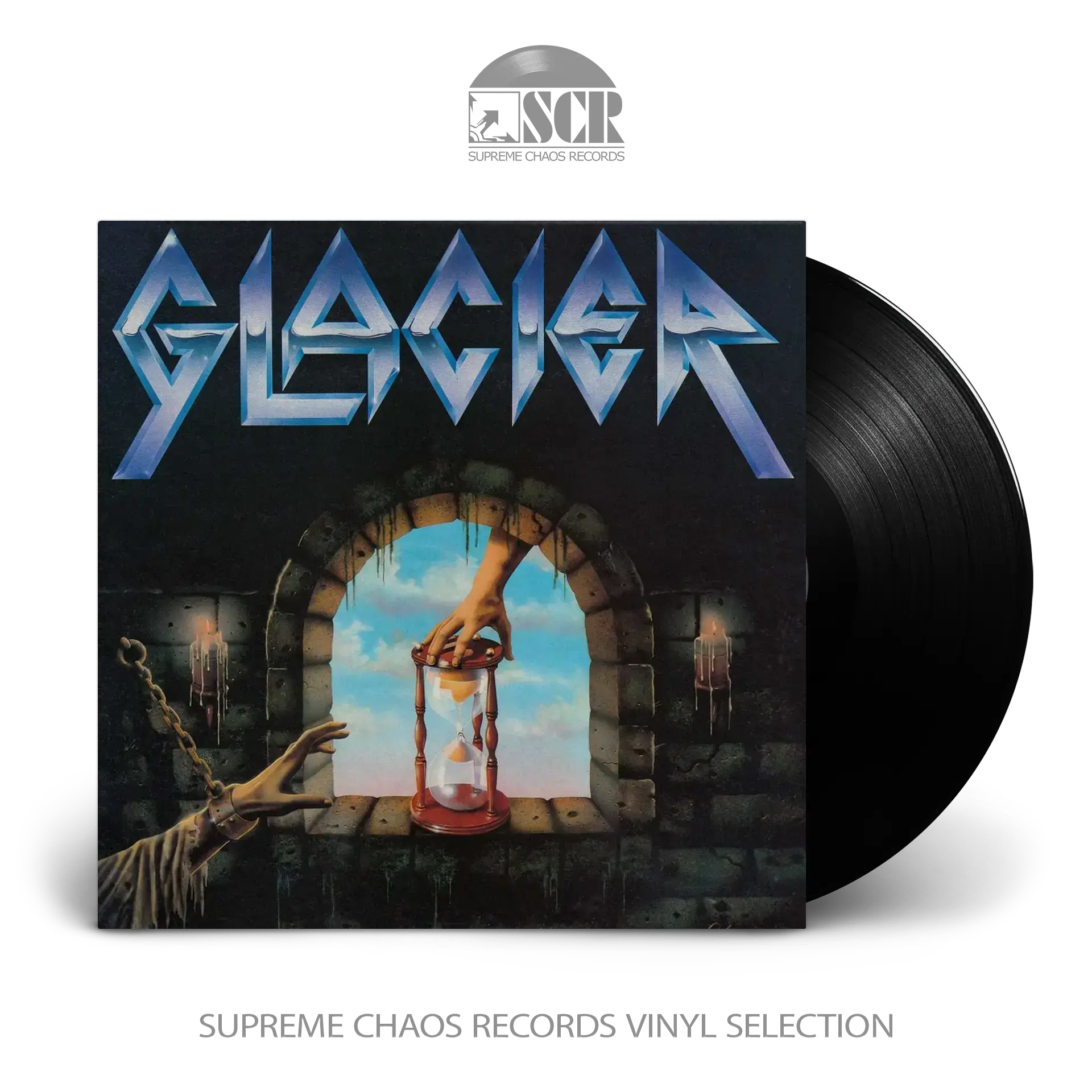 GLACIER · Glacier | BLACK LP GLACIER · Glacier | BLACK LP (Heavy Metal Vinyl)
