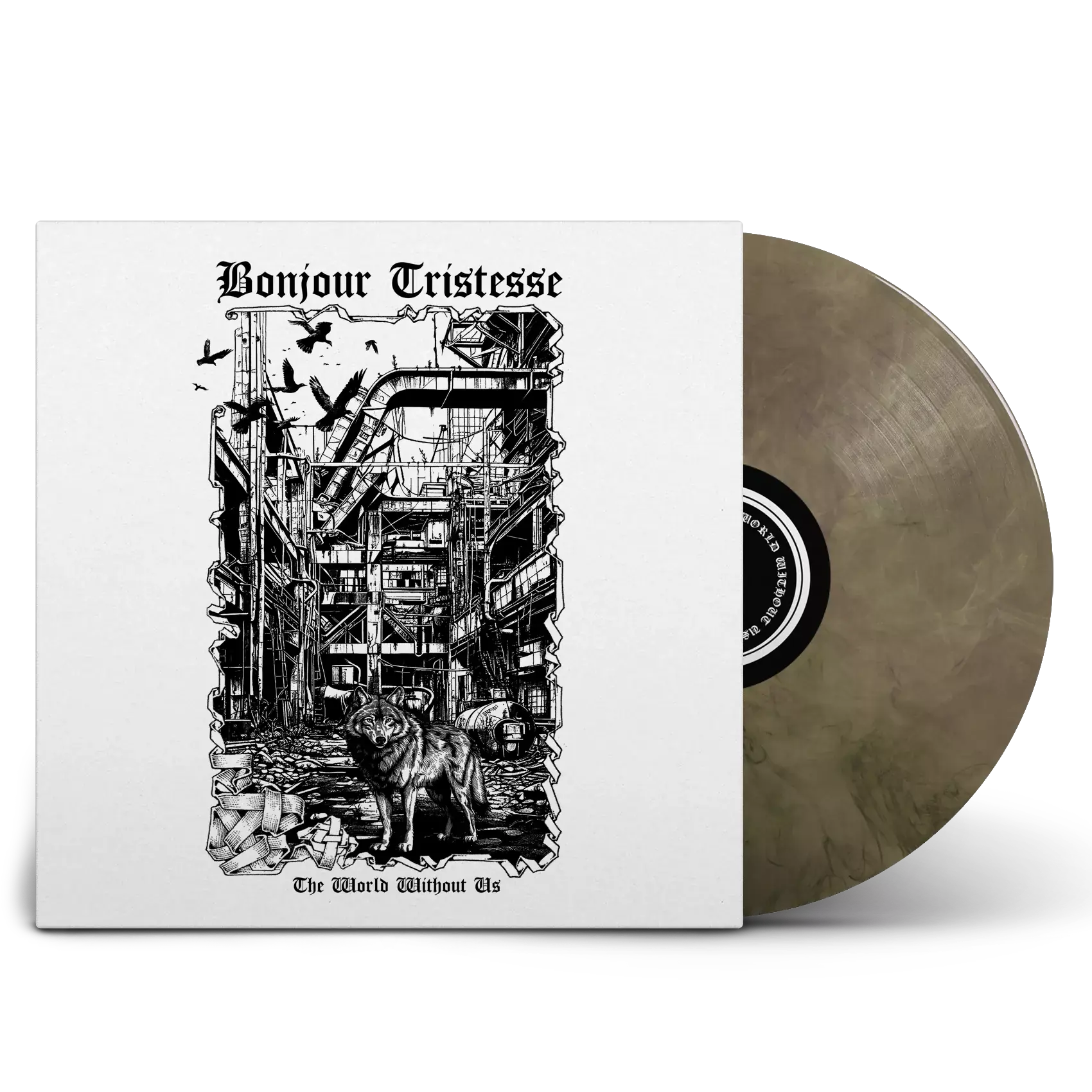 BONJOUR TRISTESSE · The World Without Us | ECO RECYCLE LP BONJOUR TRISTESSE · The World Without Us | ECO RECYCLE LP (Black Metal Vinyl)